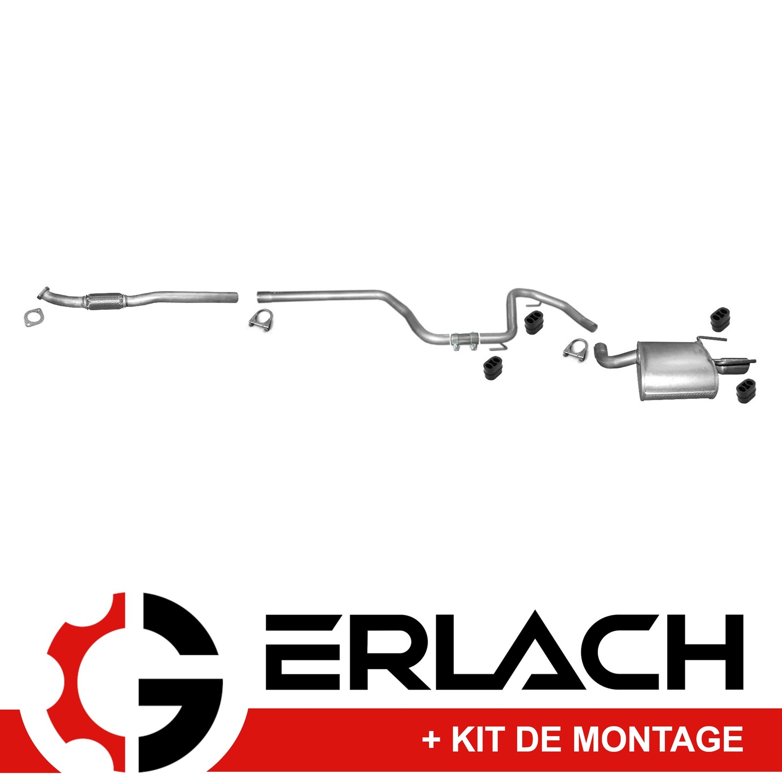 Silencieux echappement Alfa Romeo 159 2.0 JTDM pour reparer une fuite de gaz