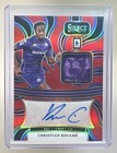 Christian Kouame 2024 Panini Select Serie A #AM-CK Red Prizm Patch Auto