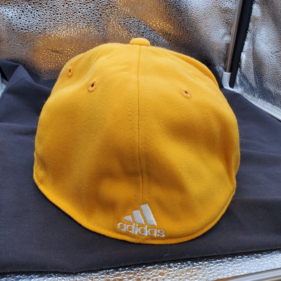 Cleveland Cavaliers Yellow Basketball Adidas Hat Baseball Cap Yellow 7 1/4-7 5/8 - Image 4 of 4