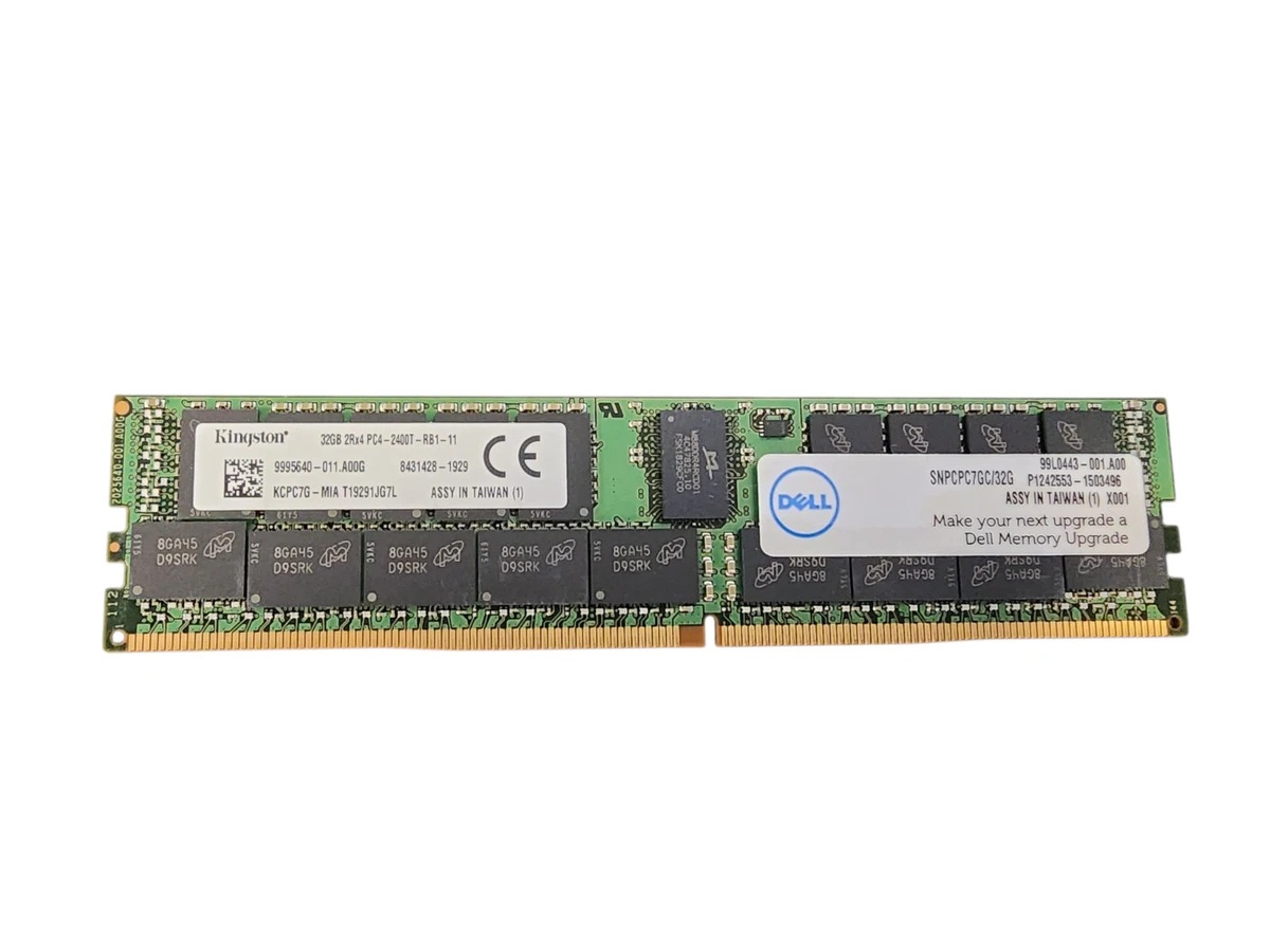 PC4-19200 (DDR4-2400) Bus Speed Server RAM 32 GB Capacity per