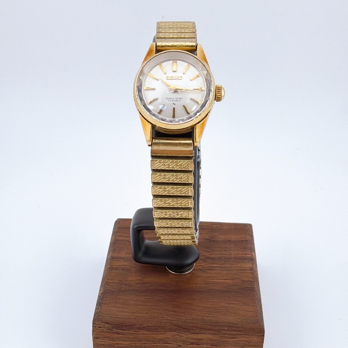 Seiko Queen Seiko 1020 Gold Filled Wristwatch Gold Manual Wind 23 