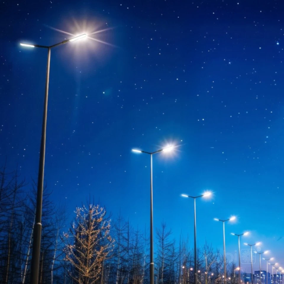 LED Straßenlaterne 50W 100W 150W 200W Straßenlampe Außenleuchte Wegeleuchte IP65 - Bild 2 von 2