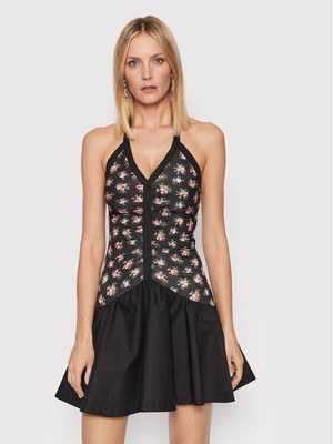 Blugirl by Blumarine Skater Sleeveless Halter Babydoll Mini Dress Floral Print 6 | eBay Blugirl by Blumarine Skater Sleeveless Halter Babydoll Mini Dress Floral Print 6 | eBay
