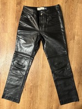 Gap Genuine Leather Pants - Vintage, Y2K , Black, 5-pocket - Women's size 2