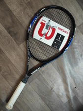Wilson Grand Slam XL Tennis Racquet - Black/Blue