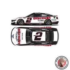 New Kyosho Lionel Racing 1/64 DISCOUNT TIRES 2025 Ford Mustang Austin Cindric #2