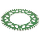 Tusk Rear Aluminum Sprocket 47 Tooth Green For KAWASAKI KX KLX KDX