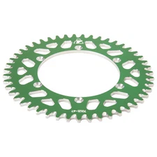 Tusk Rear Aluminum Sprocket 47 Tooth Green For KAWASAKI KX KLX KDX