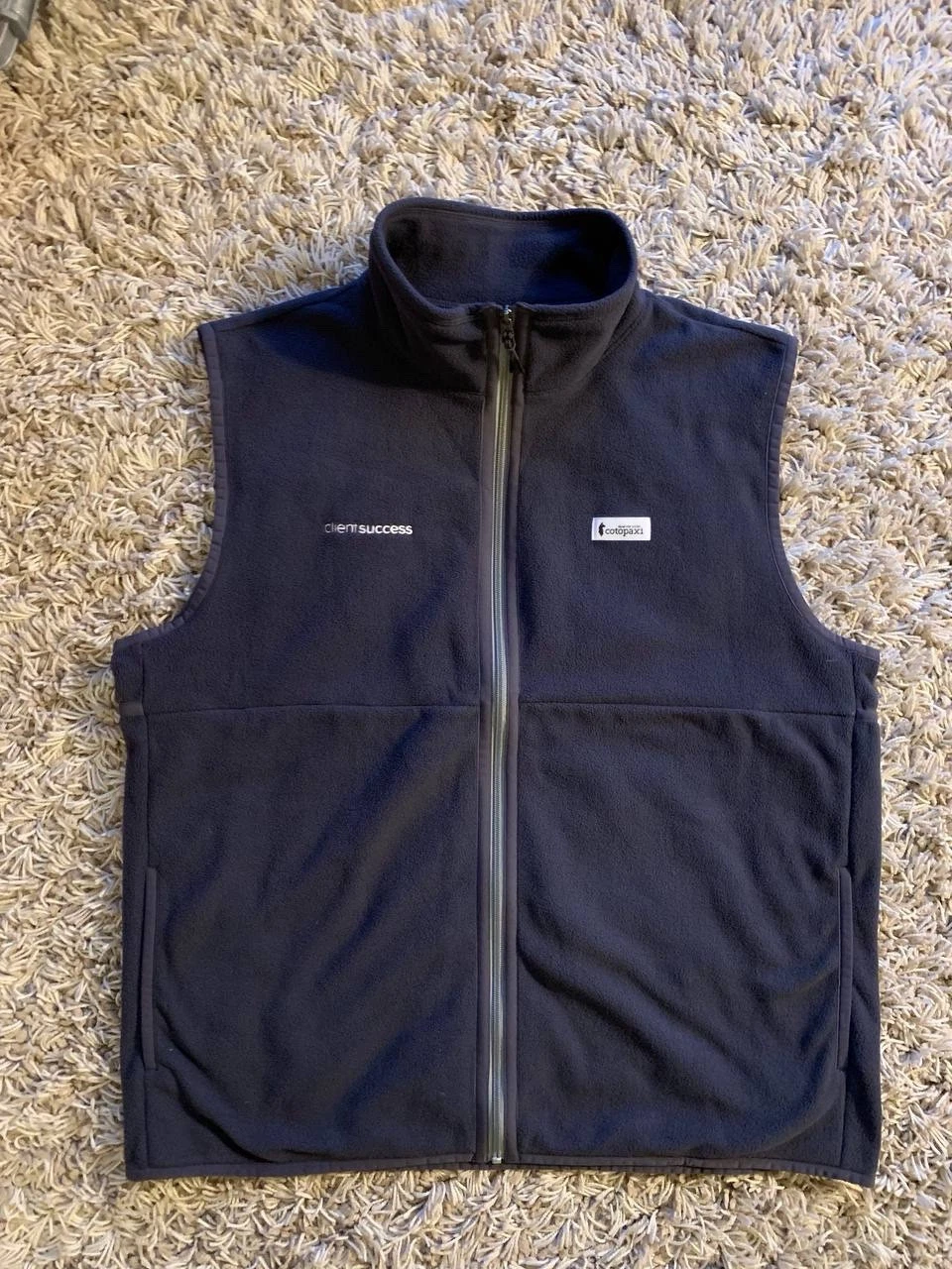 Cotopaxi Vest Size-XL Full Zip Pockets Fleece Outdoors
