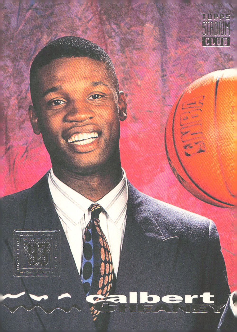 1993-94 Topps Stadium Club - Draft Pick Calbert Cheaney #127 (RC) Bullets