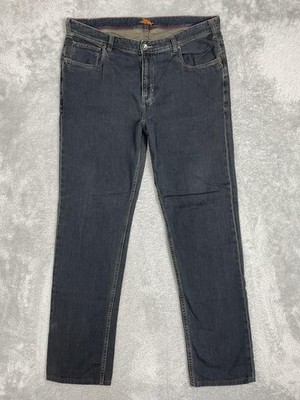 Tommy Bahama Cayman Island Jeans Mens 40x38* Blue/Gray Straight Cotton Blend