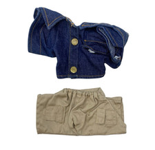 VTG Pound Puppy Purries Denim Jacket Cargo Shorts Outfit Tonka Pound Puppies
