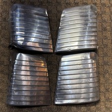 1951 Mercury Rear Passenger Gravel Guards Lot Of 4 1951 Mercury Rear Passenger Gravel Guards Lot Of 4