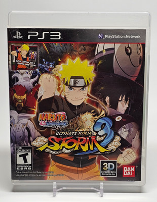 Naruto Shipuden Ultimate Ninja Storm 3 PlayStation 3 PS3 - Used