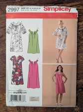 Simplicity 2997 Karen Z Mini Dress Sewing Pat...