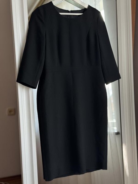 Women Jaeger Dress Black  L