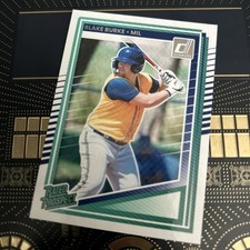 2025 Donruss Optic Baseball Rated Prospect Blake Burke #179 Milwaukee Brewers