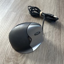 Evoluent VM4R Vertical Mouse 4 Right Handed Ergonomic Optical Wired USB Tested