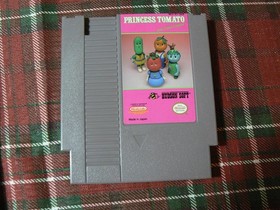 Princess Tomato In the Salad Kingdom (Nintendo NES) Authentic Complete Tested