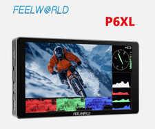 FEELWORLD P6XL 6"1200nits High Bright 4K HDMI Touch Camera Monitor Built-in Batt