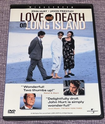 Love and Death on Long Island DVD (1996) John Hurt/Jason Priestley Movie Film R1