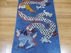 Turkish Oushak Rug(Tree Of Life) Dragon Handmade Bohemian Rug 2.1x4.2 Ft — photo 5