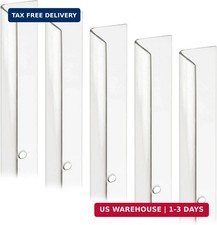 Prime-Line MP9129 Corner Shield Perforated, 3/4 In. x 48 in, Vinyl Construction,
