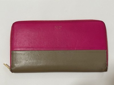 Celine Zippy Long Leather Wallet