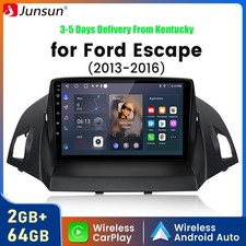 264gb Carplay Android15 Car Stereo Radio Carplay For Ford Escape Kuga 2013-2017