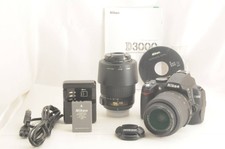 NIKON Nikon D3000 W lens set operation OK AP128