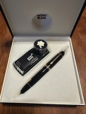Montblanc Meisterstück 149 Fountain Pen M 18K 750 Never Inked Box + Ink Bottle 1