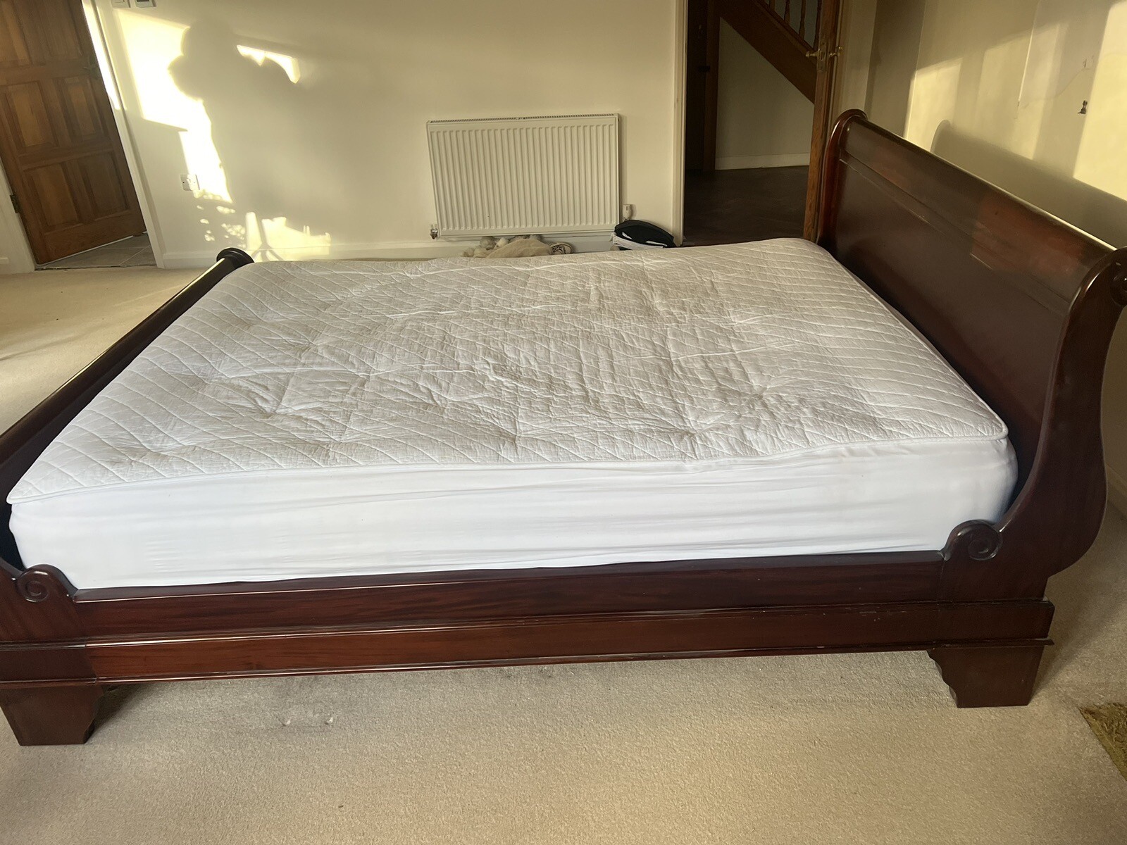 Mahogany King size Sleigh Bed Collection West Sussex eBay