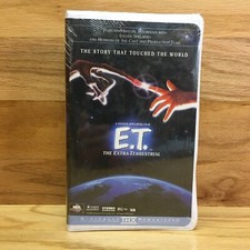 E.T. The Extra-Terrestrial VHS 1982 Clamshell NEW MCA/Universal Watermark