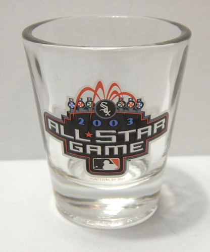 MLB All Star Game 2003 Chicago White Sox Shot Glass