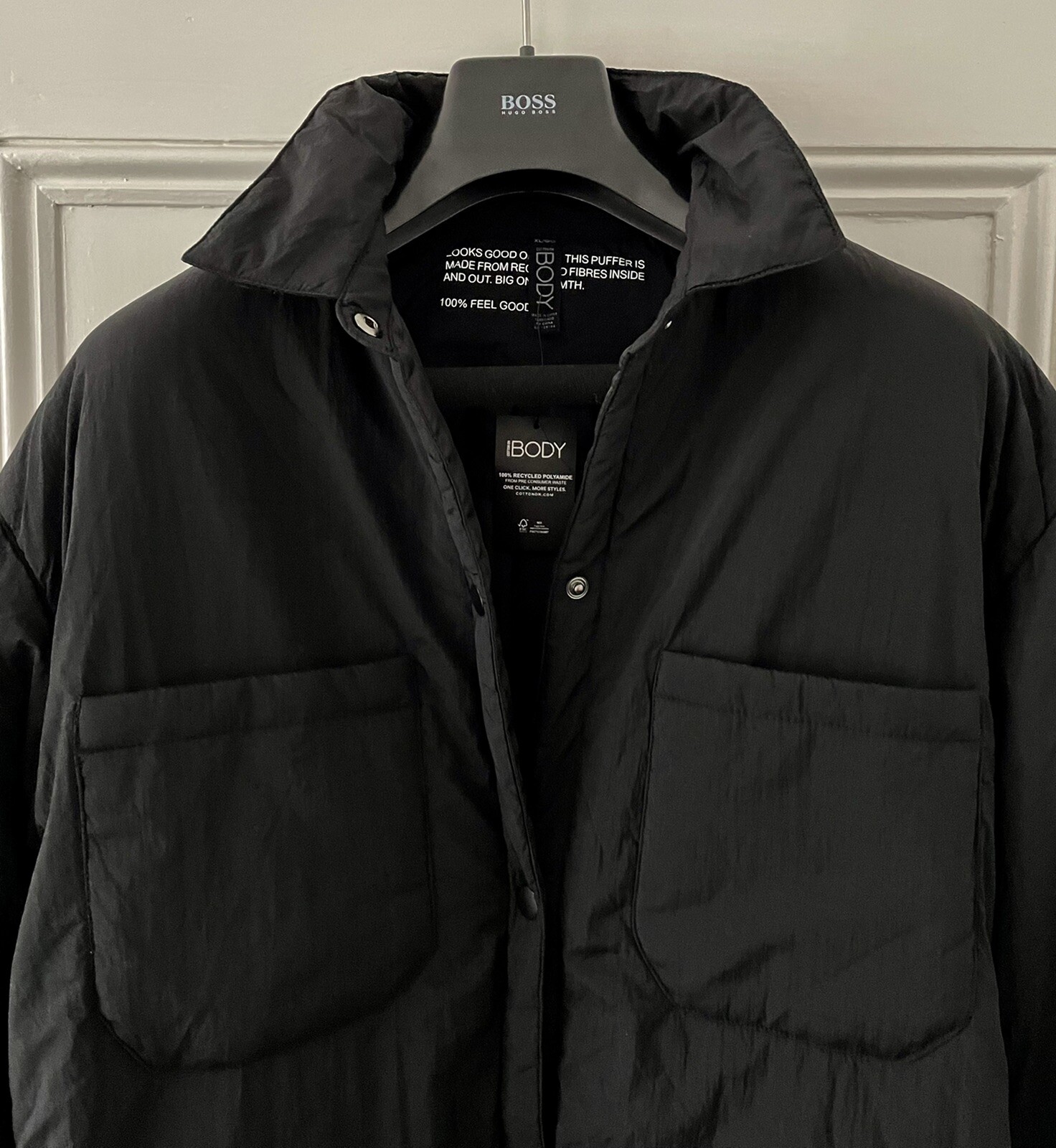 Recycled Puffer jacket XL RRP $70 image 3
