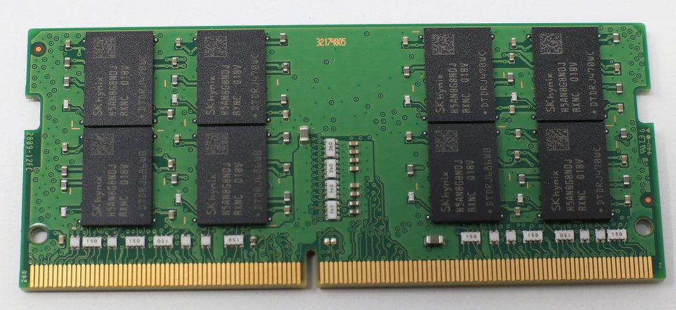 Barrette RAM SK Hynix 16 Go DDR4 3200 MHz Pour PC Portable - Modèle HMA82GS6DJR8N