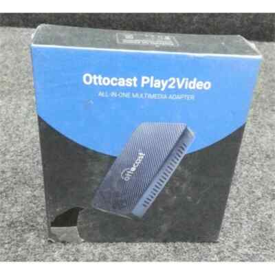 NEW Ottocast Play2Video Pro Wireless CarPlay Android Multimedia Video Adapter