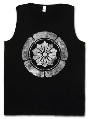 ARIMA CLAN MON TANK TOP Japón Shogun Samurai Ninja Flag
