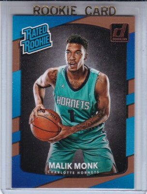 2017-18 DONRUSS MALIK MONK RATED ROOKIE RC KENTUCKY WILDCATS SACRAMENTO KINGS
