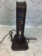 USB 3.0 Universal Laptop Docking Station Acodot Dual Monitor Dock Support   New