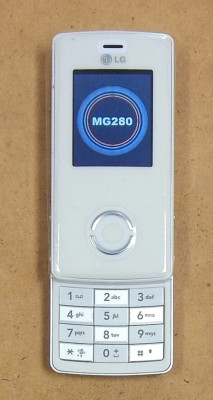 LG Chocolight MG280 - White ( Personal ) Super Rare GSM Slider Phone - READ