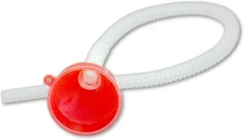 26" LONG FLEXIBLE PLASTIC FUNNEL Transmission Filler USA Stock Gas Oil Hose Tube