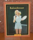 VINTAGE COKE COCA COLA TRADING CARD 1995 RAFRAICHISSANT TENNIS FRANCE AD # 333