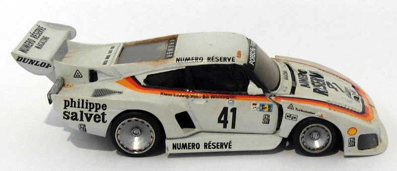 Modelos BAM escala 1/43 metal blanco 101 - Porsche 935K3 - Team Kremer Le Mans 1979 Foto 2 de 4