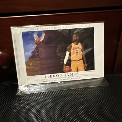 2023 NSCC The Terry Smith Collection Mini Prints LeBron James-Joel Embid Sealed