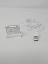 Apple iPod Shuffle A1204 Gray 2nd Generation 1GB With OEM Charging Dock