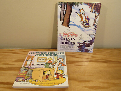 The Authoritative Calvin and Hobbes: Treasury + Scientic Progress Goes Boink VG