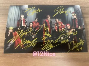 Ateez Signed Polaroid | eBay