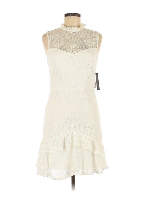 white christmas dresses A-line Spaghetti Straps Unique White Short Prom Dress Juniors Homecomi –  SELINADRESS
