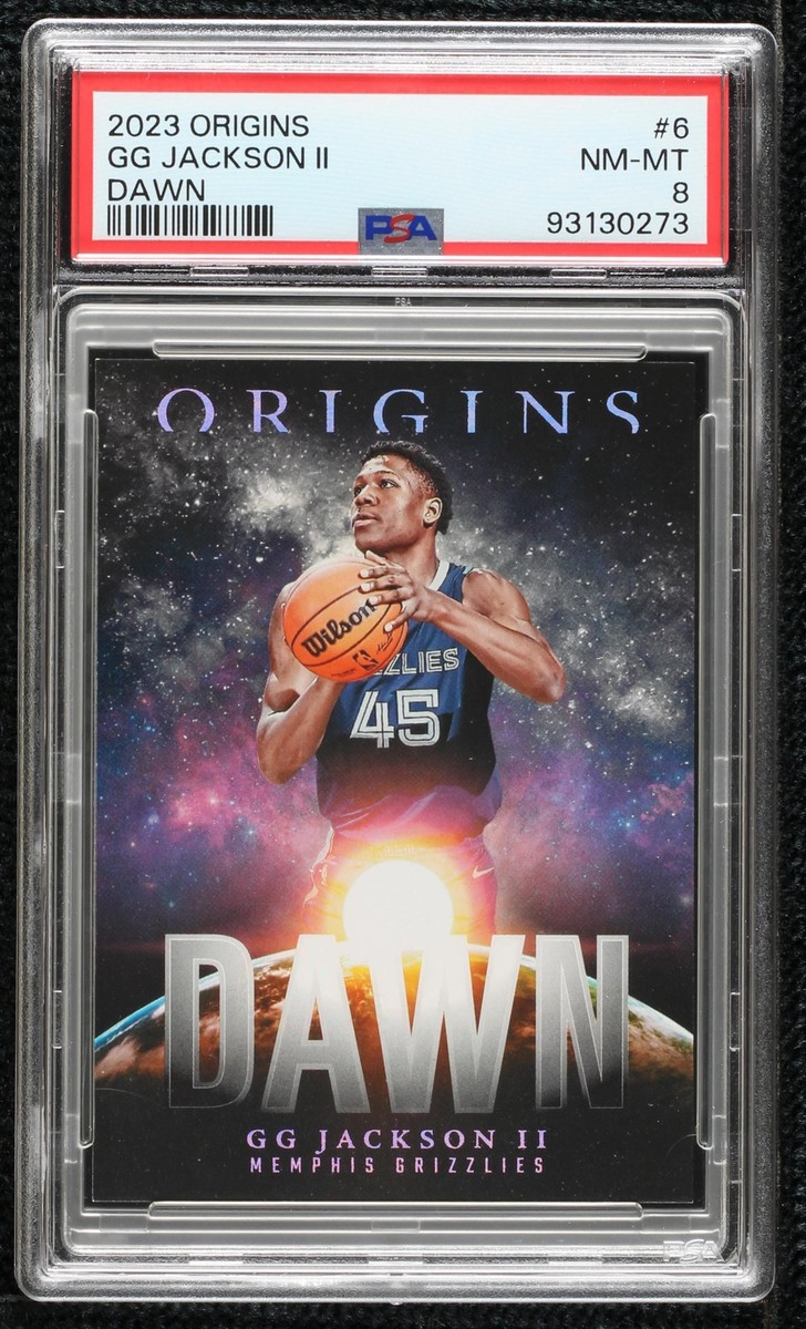 Carte Panini NBA Hoops 2023/24 N ° 275 GG Jackson II Carte Rookie RC